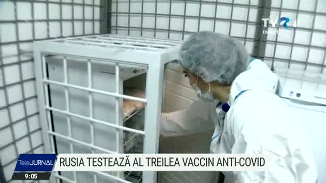Rusia testează al treilea vaccin anti-Covid
