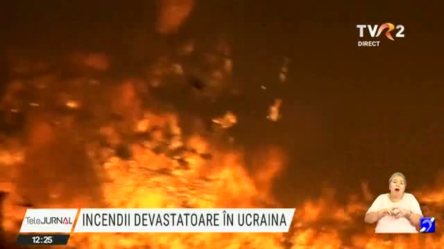 Incendii in Ucraina
