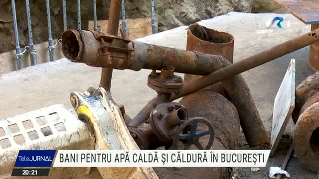 Bani pentru apă caldă în București