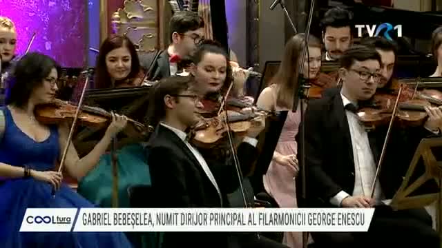 Gabriel Bebeșelea, dirijor principal al Filarmonicii George Enescu