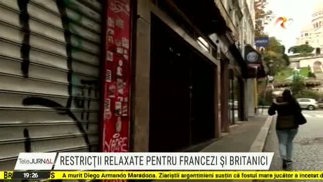 Relaxarea restricțiilor în Franța și Marea Britanie 
