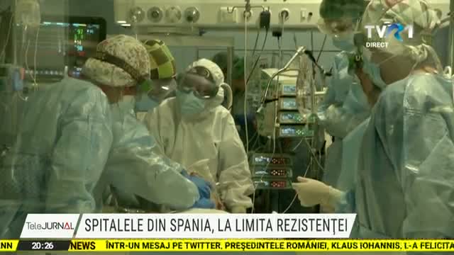 Spitalele din Spania, la limita rezistenței