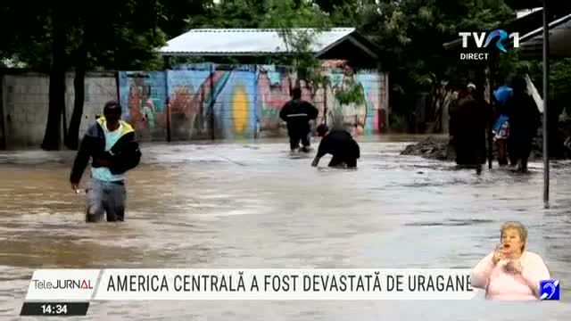 America Centrala devastata de uragane 