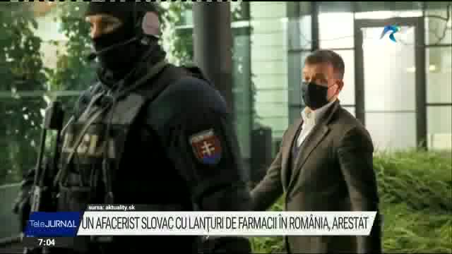 Afacerist slovac, arestat