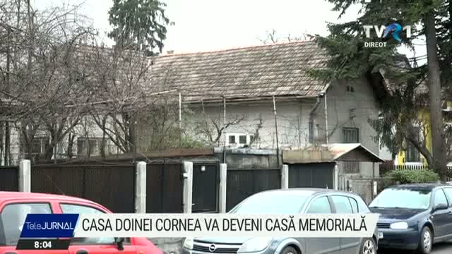 Casa Doinei Cornea devine casa memoriala