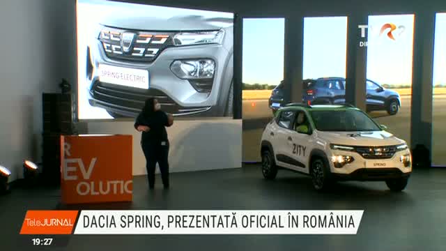 Dacia Spring, prezentată oficial în România