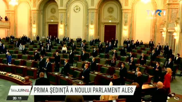 Prima ședință a noului parlament ales