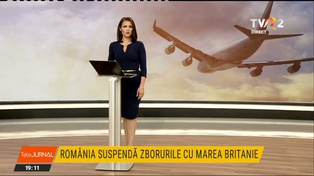 Romania suspenda zborurile cu Marea Britanie