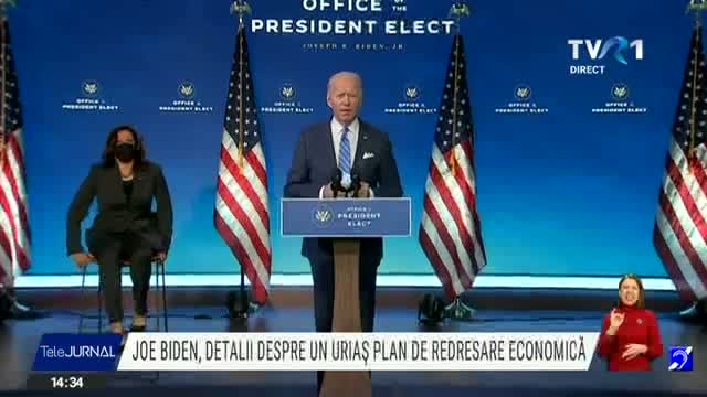 Joe Biden, detalii despre un uriaș plan de redresare economică