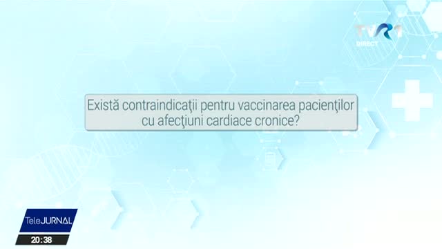 Există contraindicații pentru vaccinarea persoanelor cu afecțiuni cardiace cronice?