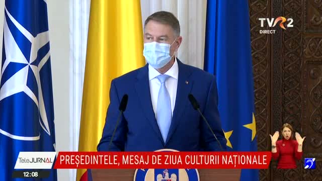Klaus Iohannis, mesaj de Ziua Culturii Naționale