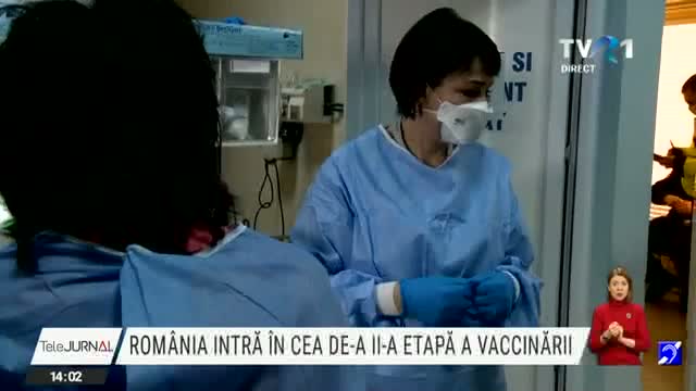 România intră în a doua etapă a campaniei de vaccinare