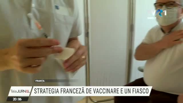 Strategia franceză de vaccinare este un fiasco