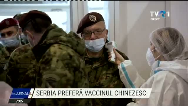 Serbia prefera vaccinul chinezesc