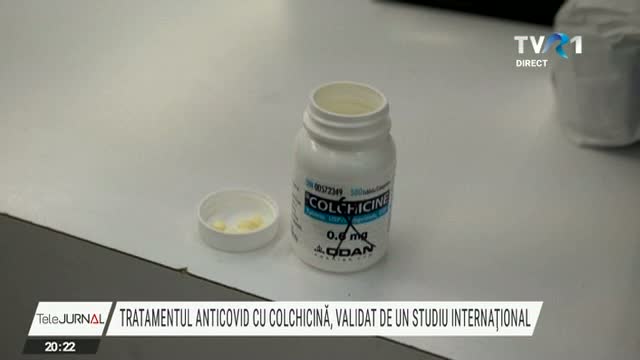 Tratamentul anti-Covid cu colchicină, validat de un studiu internațional