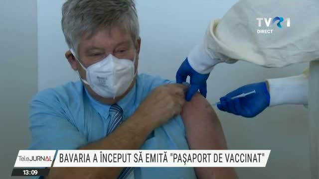 Bavaria a început să emită "pașapoarte de vaccinat"