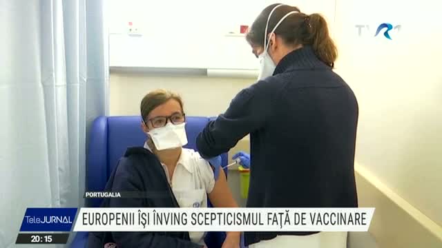Europenii își înving scepticismul în privința vaccinării 
