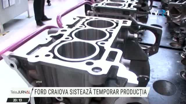 Ford Craiova sistează temporar producția