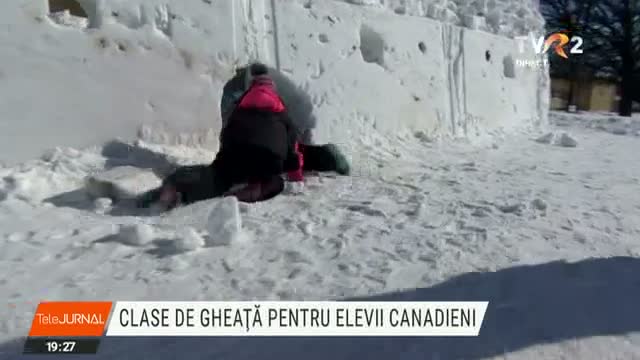 Clase de gheață pentru elevii canadieni