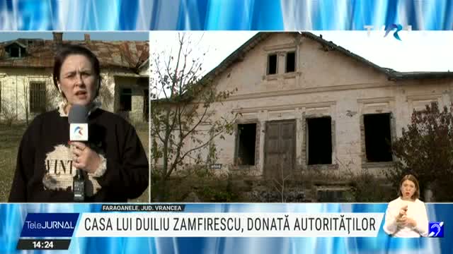 Casa lui Duiliu Zamfirescu, donată autorităților