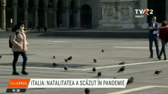 Natalitatea a scăzut în pandemie în Italia