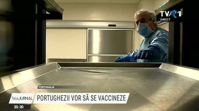 Portughezii vor să se vaccineze