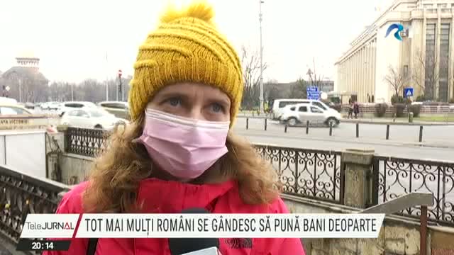 Tot mai mulți români se gândesc să pună bani deoparte
