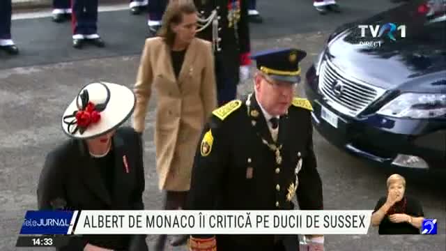 Prințul Albert de Monaco îi critică pe ducii de Sussex