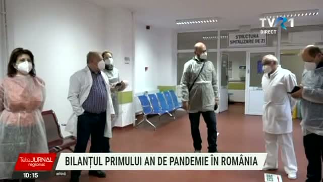 Bilanțul primului an de pandemie în România