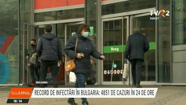 Record de infectări în Bulgaria. Merkel renunță la restricțiile de Paște 