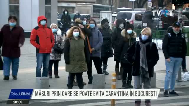 Măsuri prin care se poate evita carantina în București 