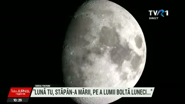 Luna a coborât pe Pământ la Iași