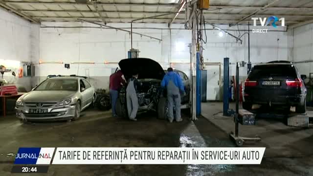 Tarife de referință pentru reparații în service-uri auto