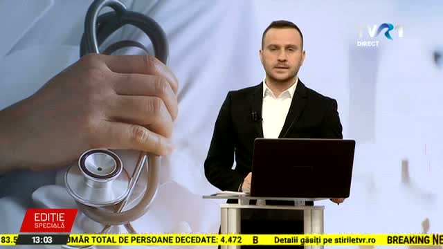 Radu Țincu, medic primar ATI la Spitalul Floreasca din Capitală