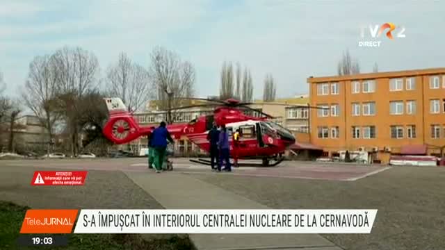 S-a împușcat în interiorul Centralei de la Cernavodă