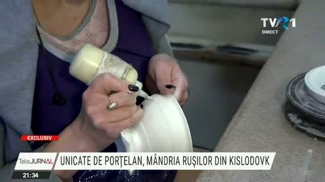 Unicate de porțelan, mândria rușilor din Kislodovk