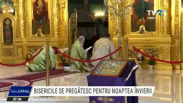 Bisericile se pregătesc pentru noaptea Învierii