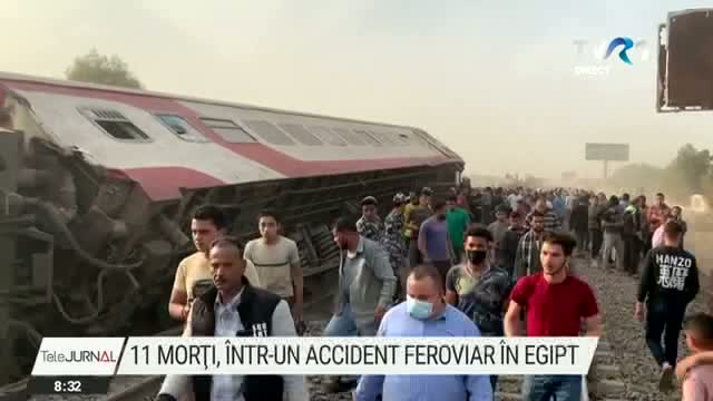 Accident de tren la Cairo 