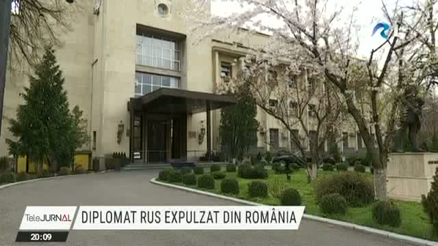 Diplomat rus expulzat din România