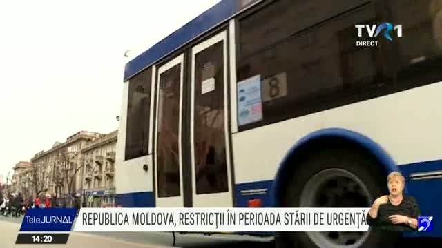 Republica Moldova, restrictii in perioada de carantina 