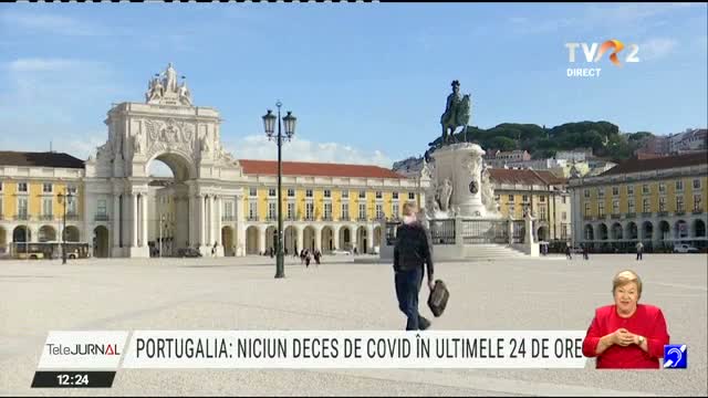 Portugalia - Niciun deces COVID in ultimele 24 de ore