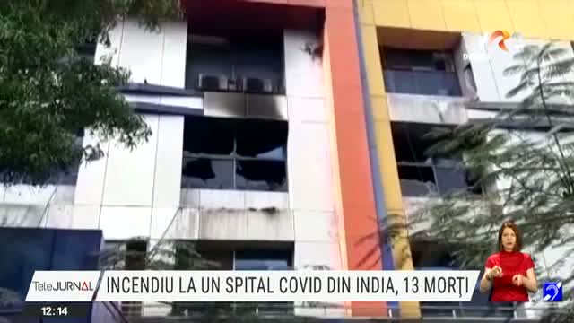 Tragedie la un spital COVID din India