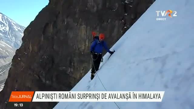 Alpiniști români surprinși de avalanșă în Himalaya