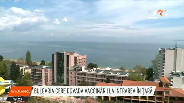 Dovada vaccinarii pentru intrarea in Bulgaria