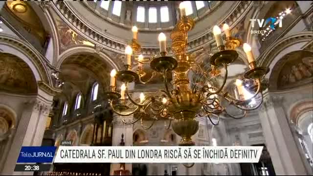 Catedrala Sfântul Paul riscă să se închidă