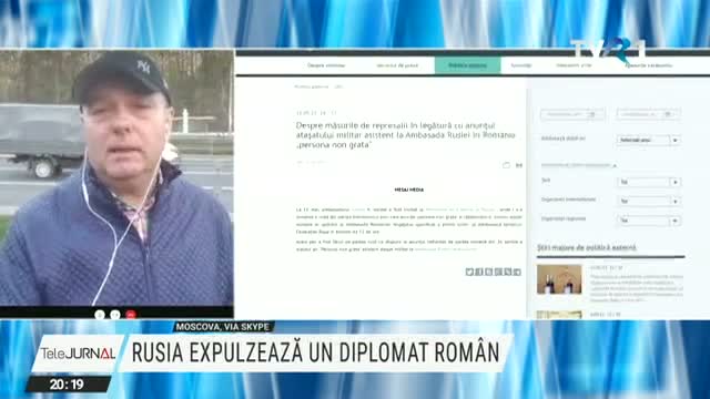 Rusia expulzează un diplomat român
