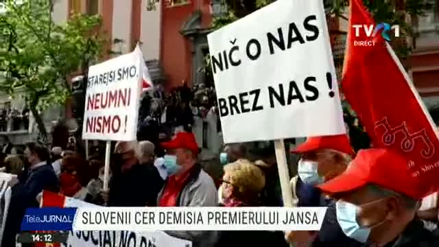 Slovenii cer demisia premierului Jansa