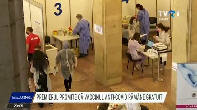 Premierul promite că vaccinul anti-Covid rămâne gratuit
