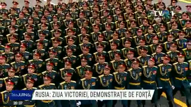 Rusia: Demonstrație de forță de Ziua Victoriei 