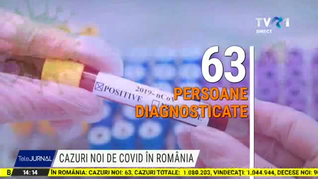 Cazuri noi de COVID în România